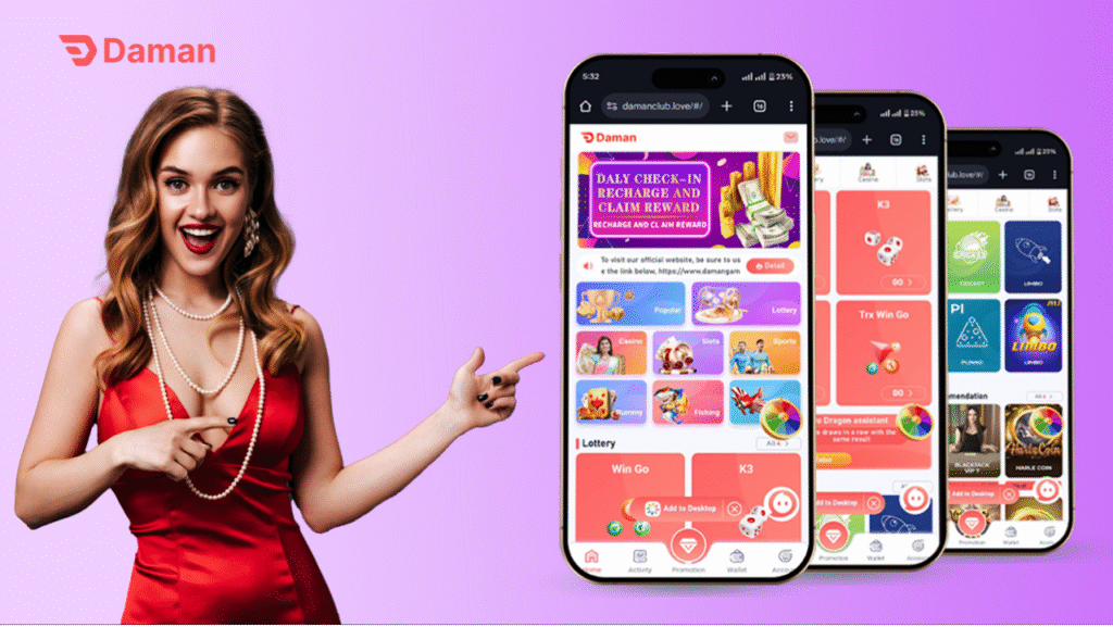 Daman Games Login, Registration, Gameplay, Deposits, and Withdrawals